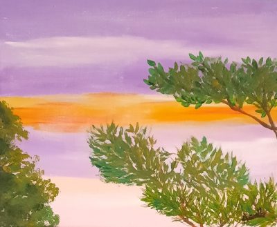 Huile; format : 24x30